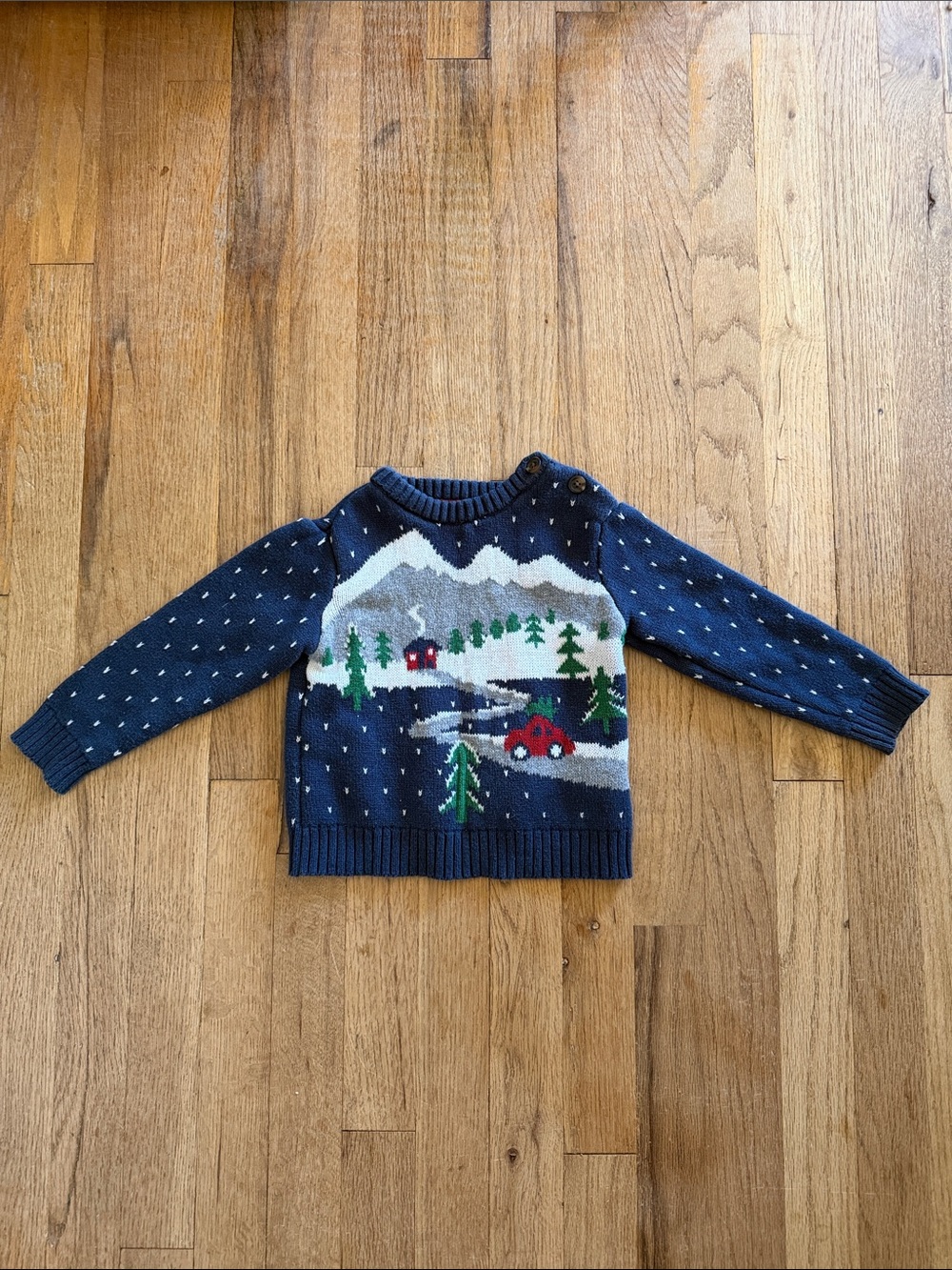 wonder nation Kids Christmas Winter Sweater 2T